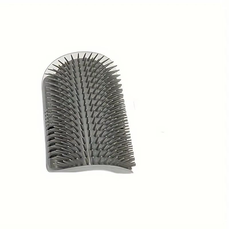 Cat Self Groomer with Massage Comb Brush - Perfect for Kitten and Puppy Grooming and Relaxation Wall-Mounted