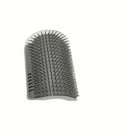 Cat Self Groomer with Massage Comb Brush - Perfect for Kitten and Puppy Grooming and Relaxation Wall-Mounted
